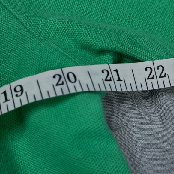 Men's Tommy Hilfiger Short Sleeve Green Polo Collard Shirt Size Medium - Picture 5 of 8